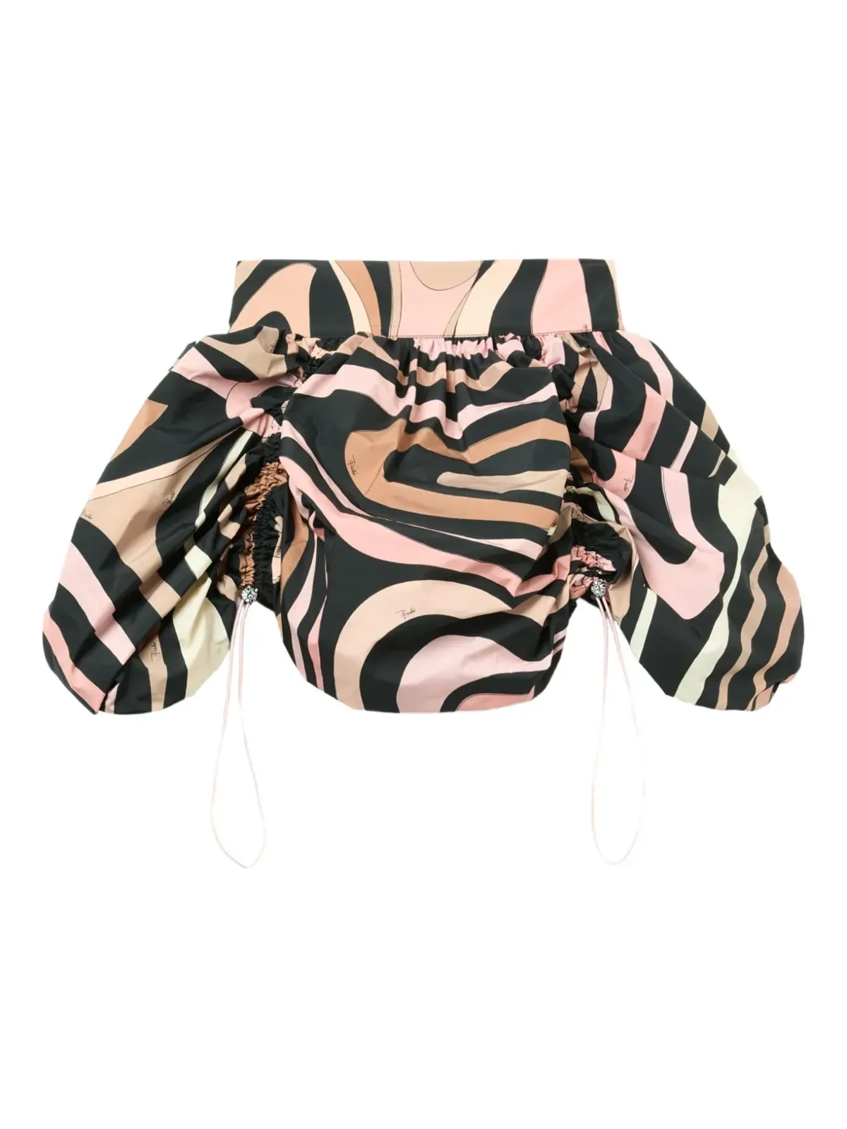 PUCCI Marmoプリント ドローストリングスカート - 画像4