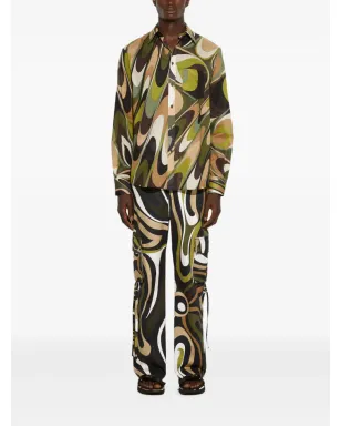 PUCCI マルモプリントカーゴパンツ（グリーン） - サムネイル2