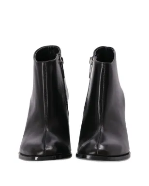 Karl Lagerfeld Ikon Karl-heel レザー アンクルブーツ - サムネイル4