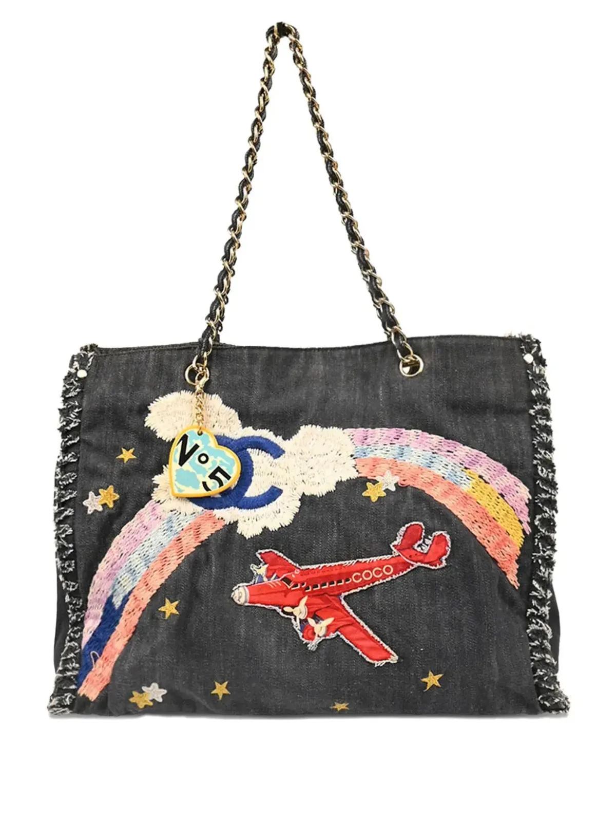 CHANEL Pre-Owned Night Flight トートバッグ - 画像1