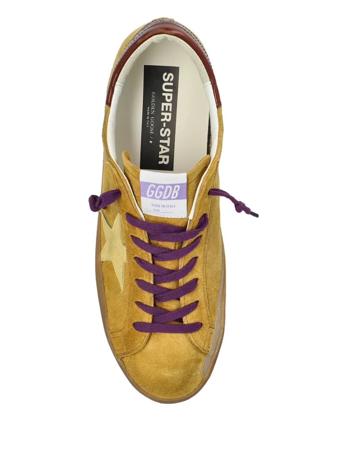 Golden Goose ゴールデン グース スーパースター スウェード スニーカー - イエロー - 画像3