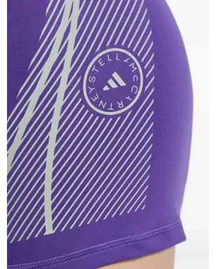 adidas by Stella McCartney リフレクティブストライプ ランニングショーツ - Purple - サムネイル5
