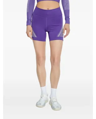 adidas by Stella McCartney リフレクティブストライプ ランニングショーツ - Purple - サムネイル3