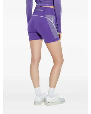 adidas by Stella McCartney リフレクティブストライプ ランニングショーツ - Purple - サムネイル4