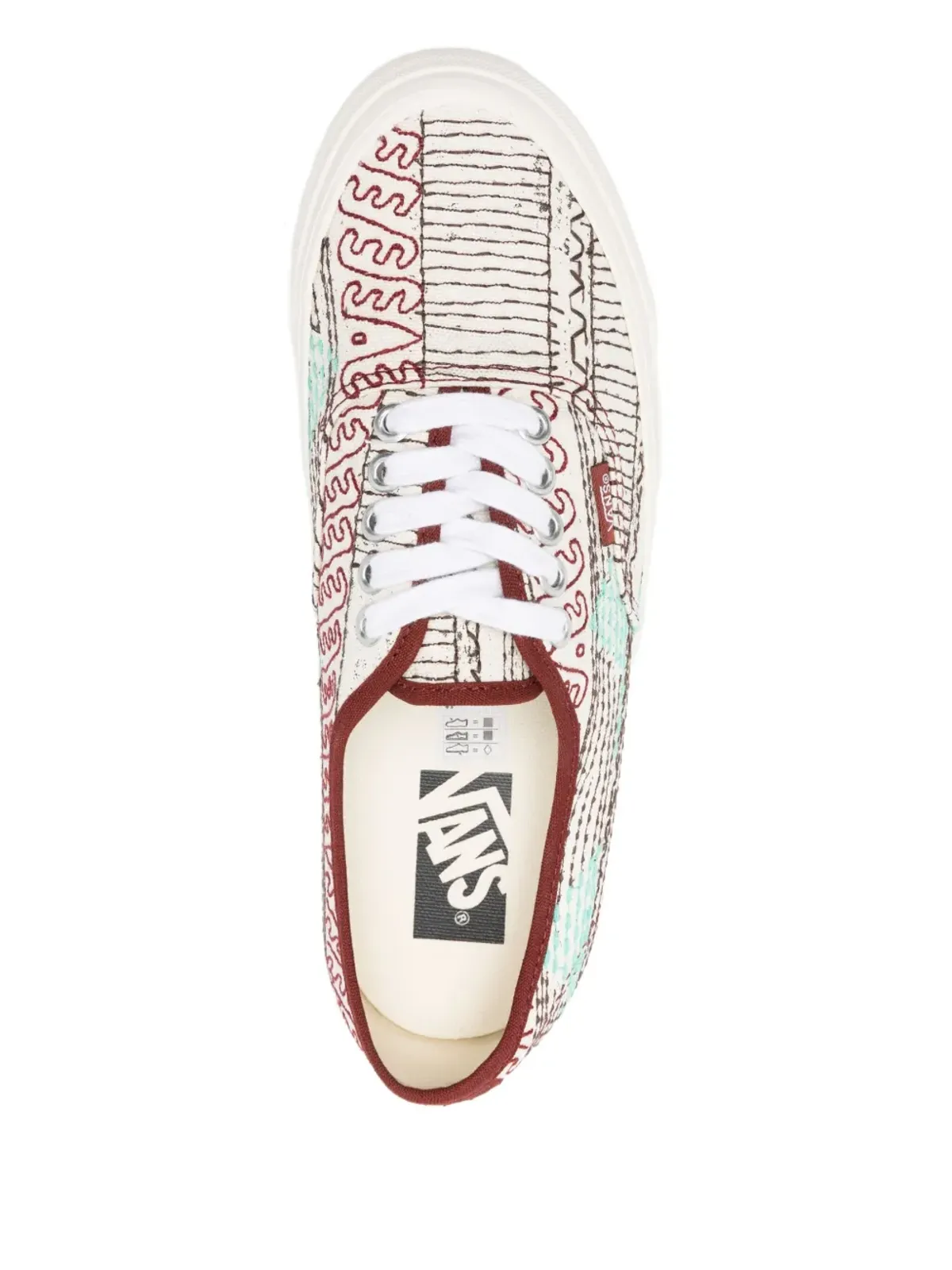 Vans LX Authentic Persian Rug スニーカー - 画像4