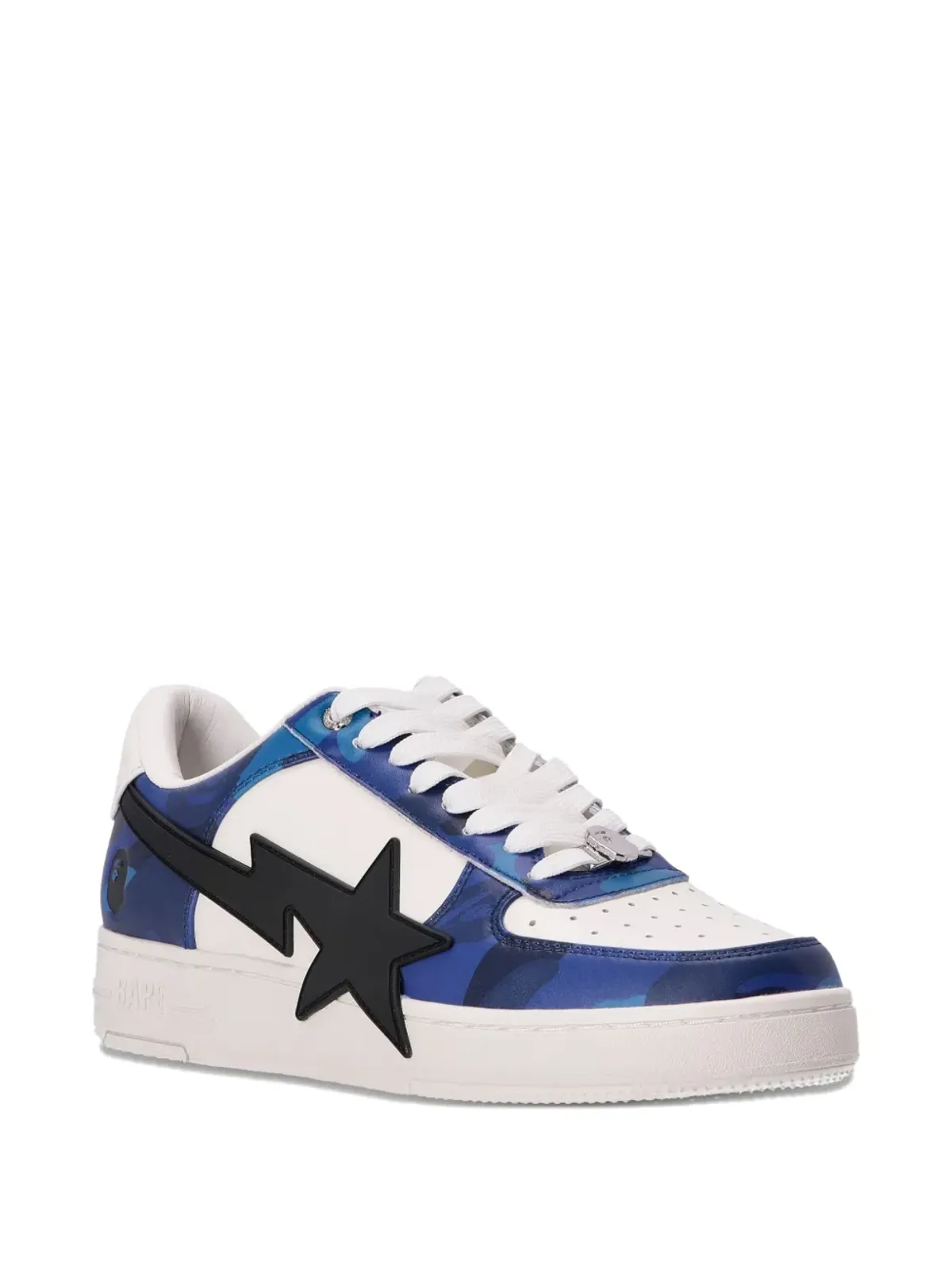 A BATHING APE® STA ロゴパッチ ロー・トップスニーカー - 画像2