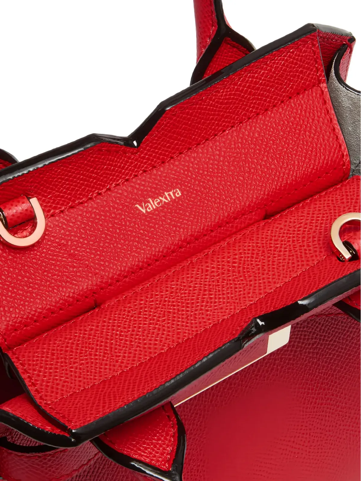 Valextra Milano バックル付き取り外しストラップショルダーバッグ - 画像5