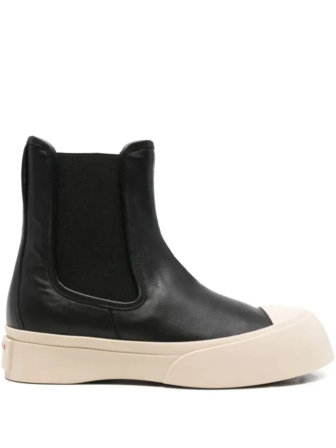 Marni Marni エラスティックパネル レザーブーツの商品画像