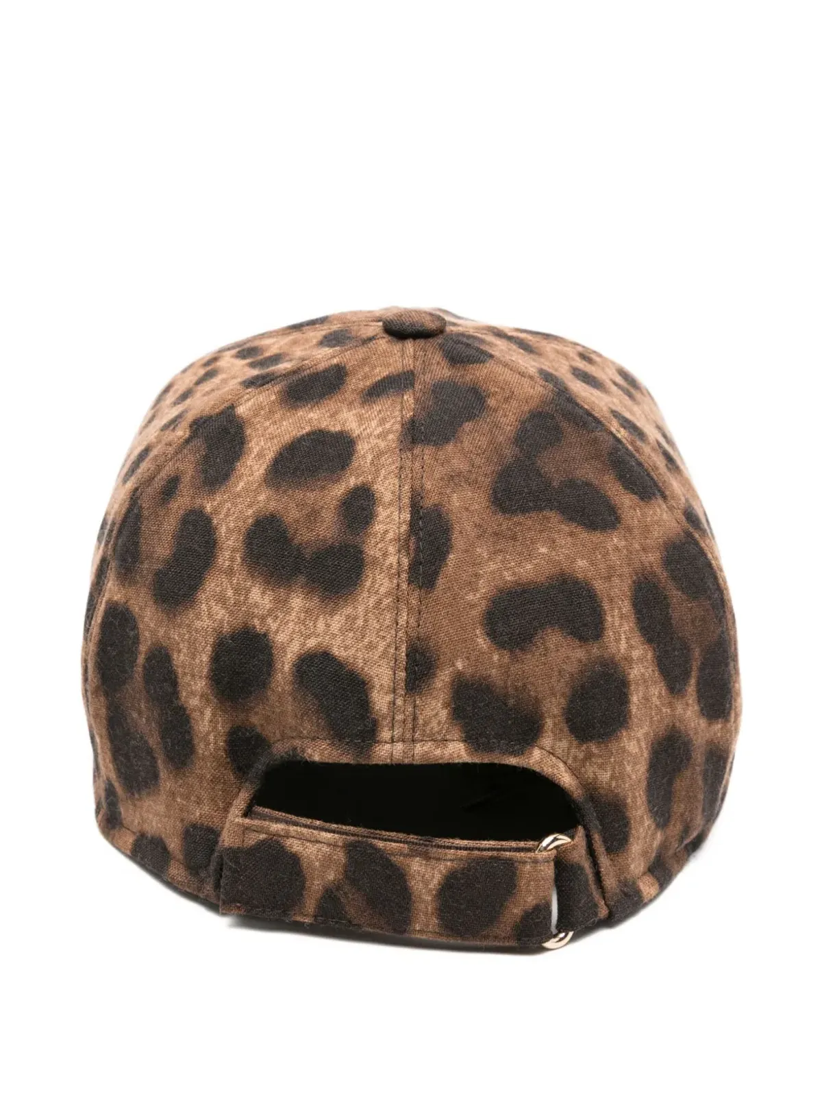 Borsalino レオパード柄ベースボールキャップ - 画像2