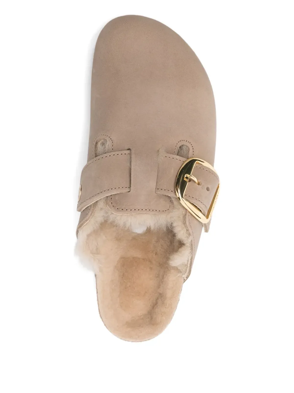 Birkenstock ボストン ビッグバックル・ミュール - 画像4