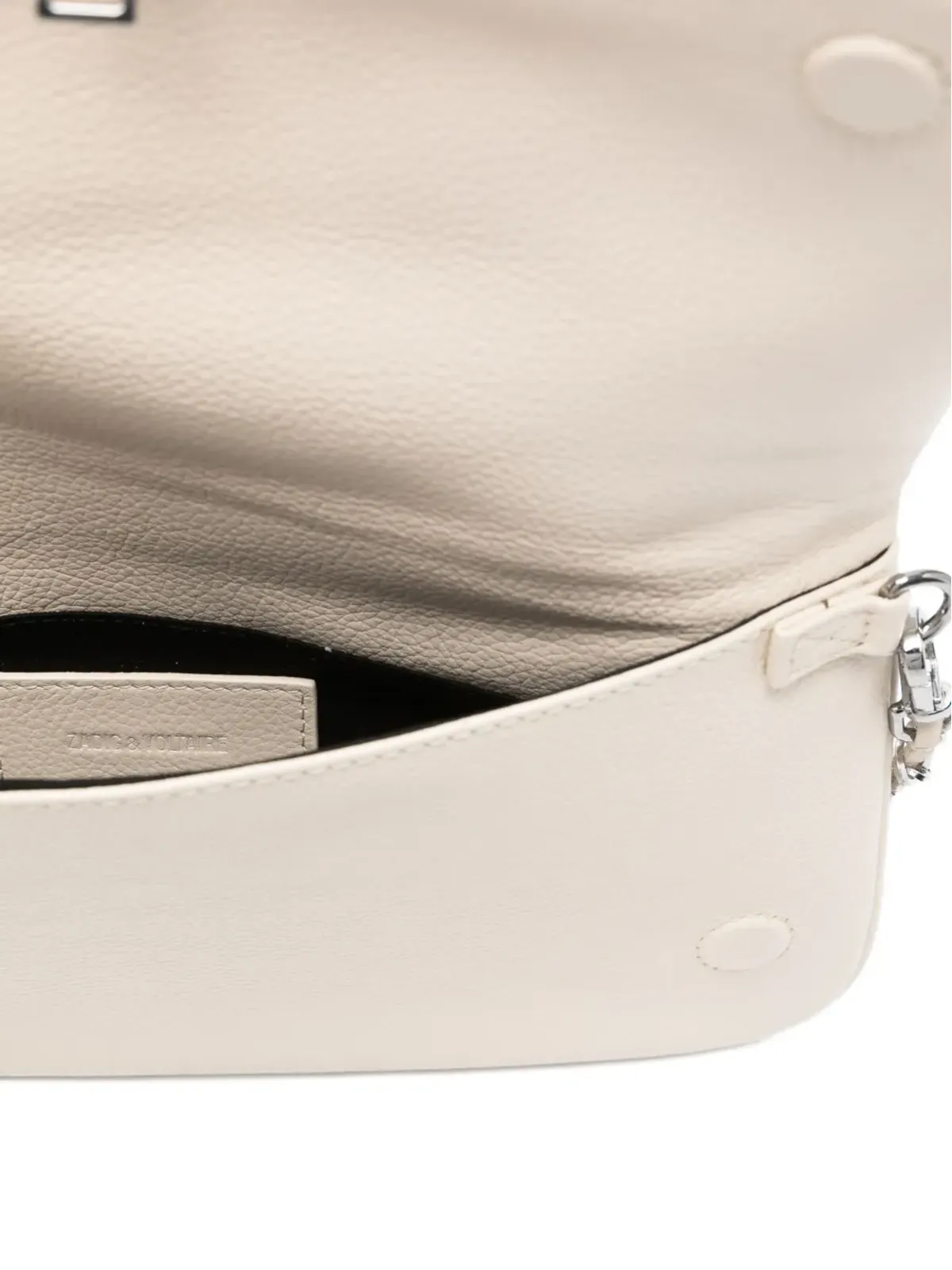 Zadig&Voltaire ロックレザーショルダーバッグ - Neutrals - 画像5