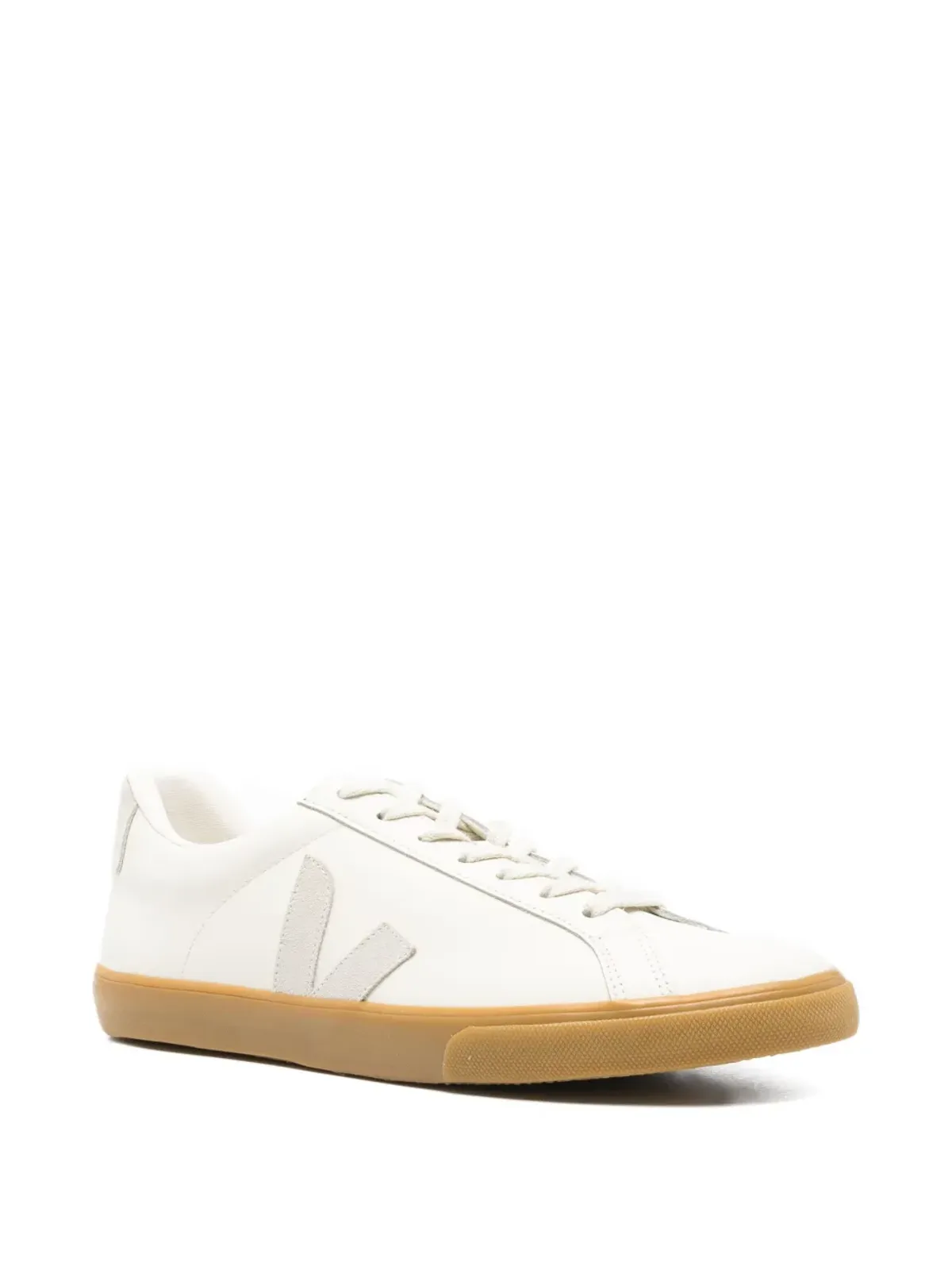 VEJA レザー Vロゴスニーカー - 画像2