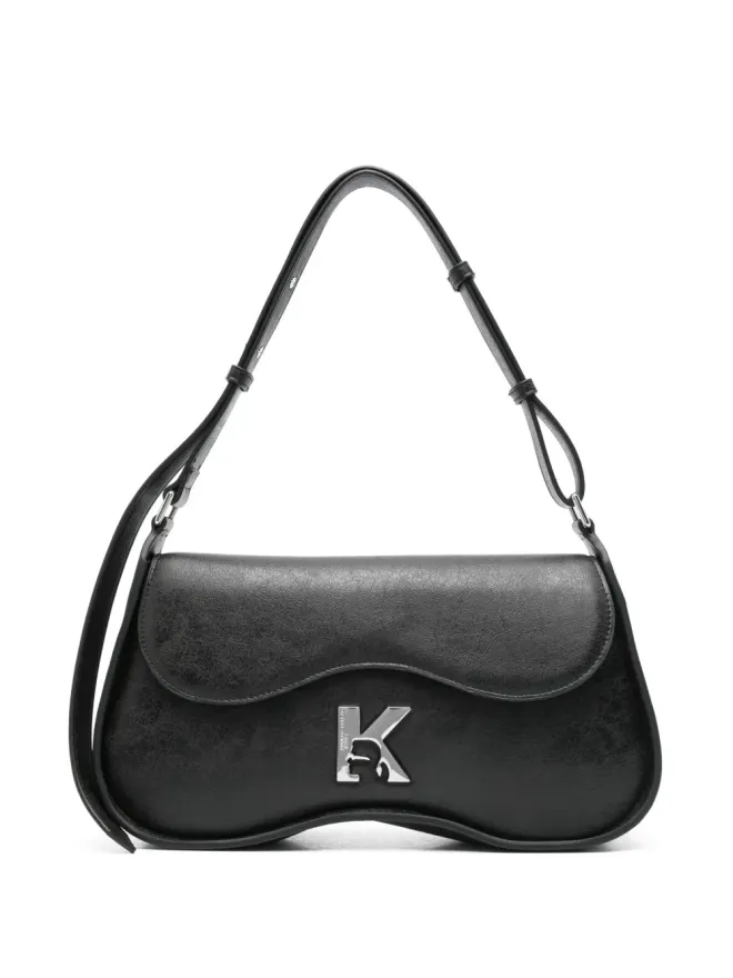 Karl Lagerfeld Karl Lagerfeld Kロゴ曲線ショルダーバッグの商品画像