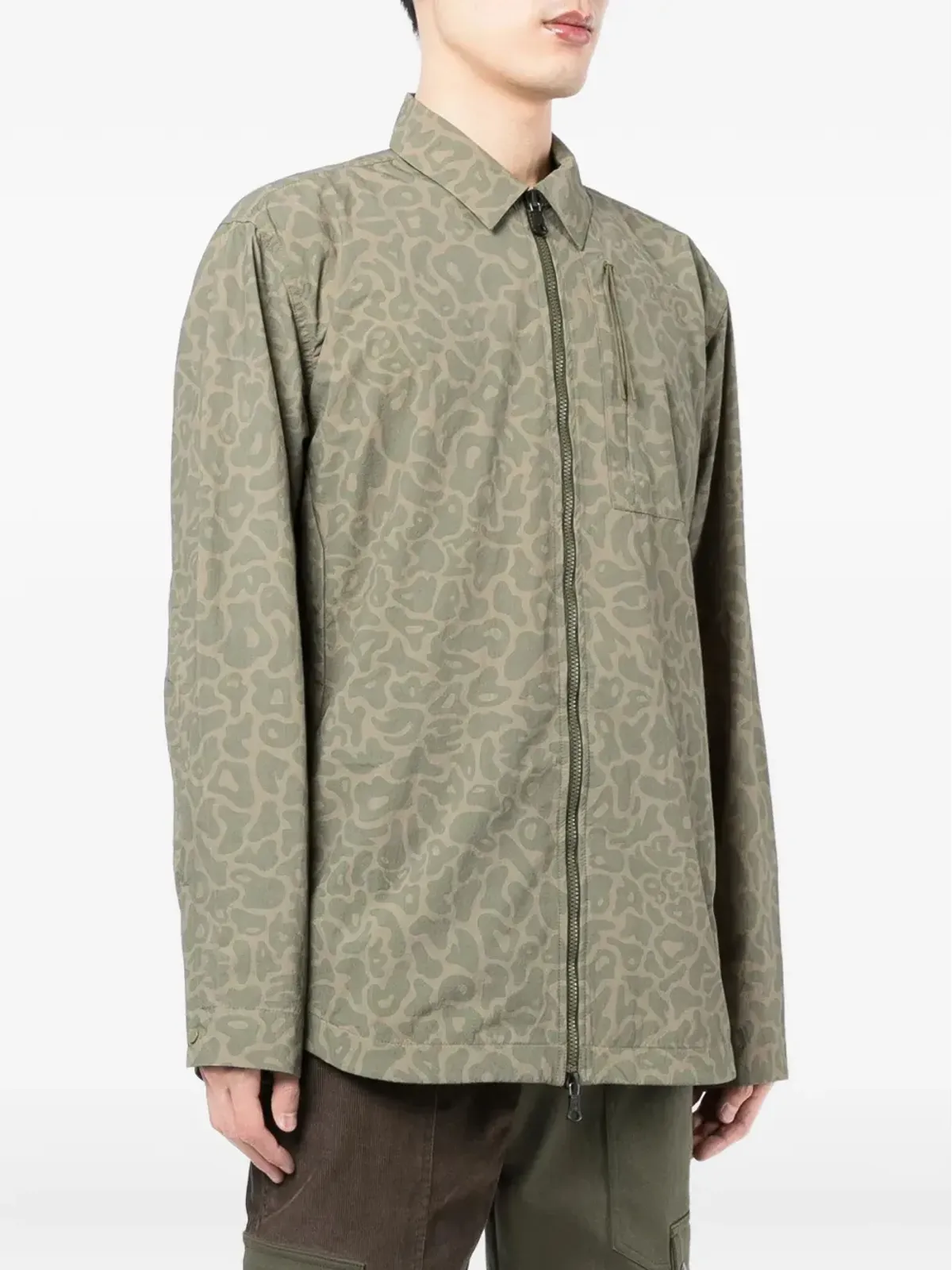 Maharishi 幾何学柄プリント シャツジャケット - 画像3