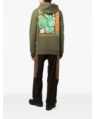 Maharishi うさぎプリントコットンパーカー - サムネイル2
