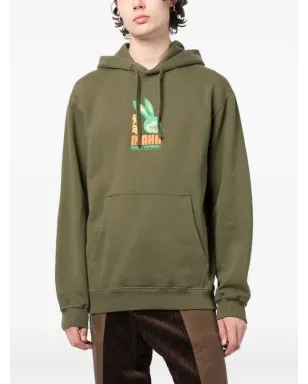 Maharishi うさぎプリントコットンパーカー - サムネイル3