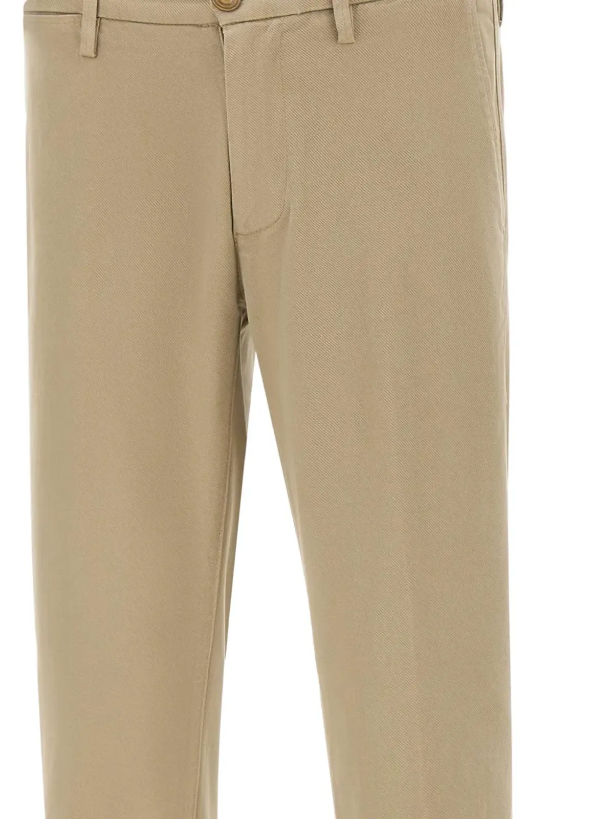 Re-Hash cuffed welt-pocket trousers - Neutrals - 画像5
