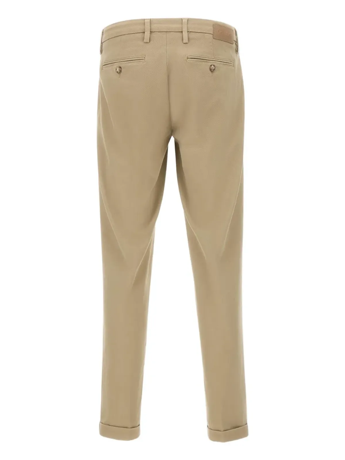 Re-Hash cuffed welt-pocket trousers - Neutrals - 画像2