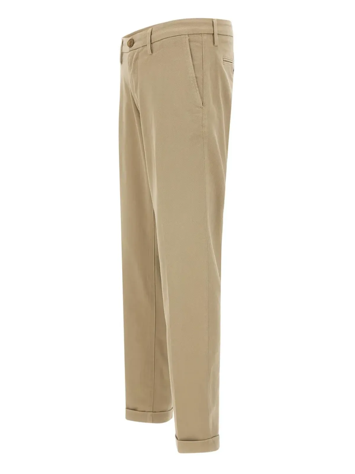 Re-Hash cuffed welt-pocket trousers - Neutrals - 画像3
