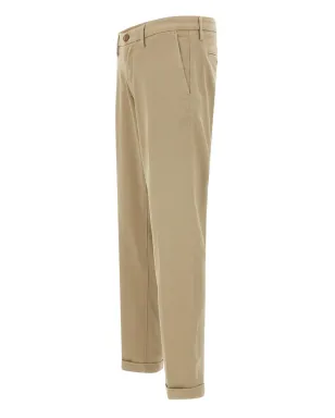 Re-Hash cuffed welt-pocket trousers - Neutrals - サムネイル3