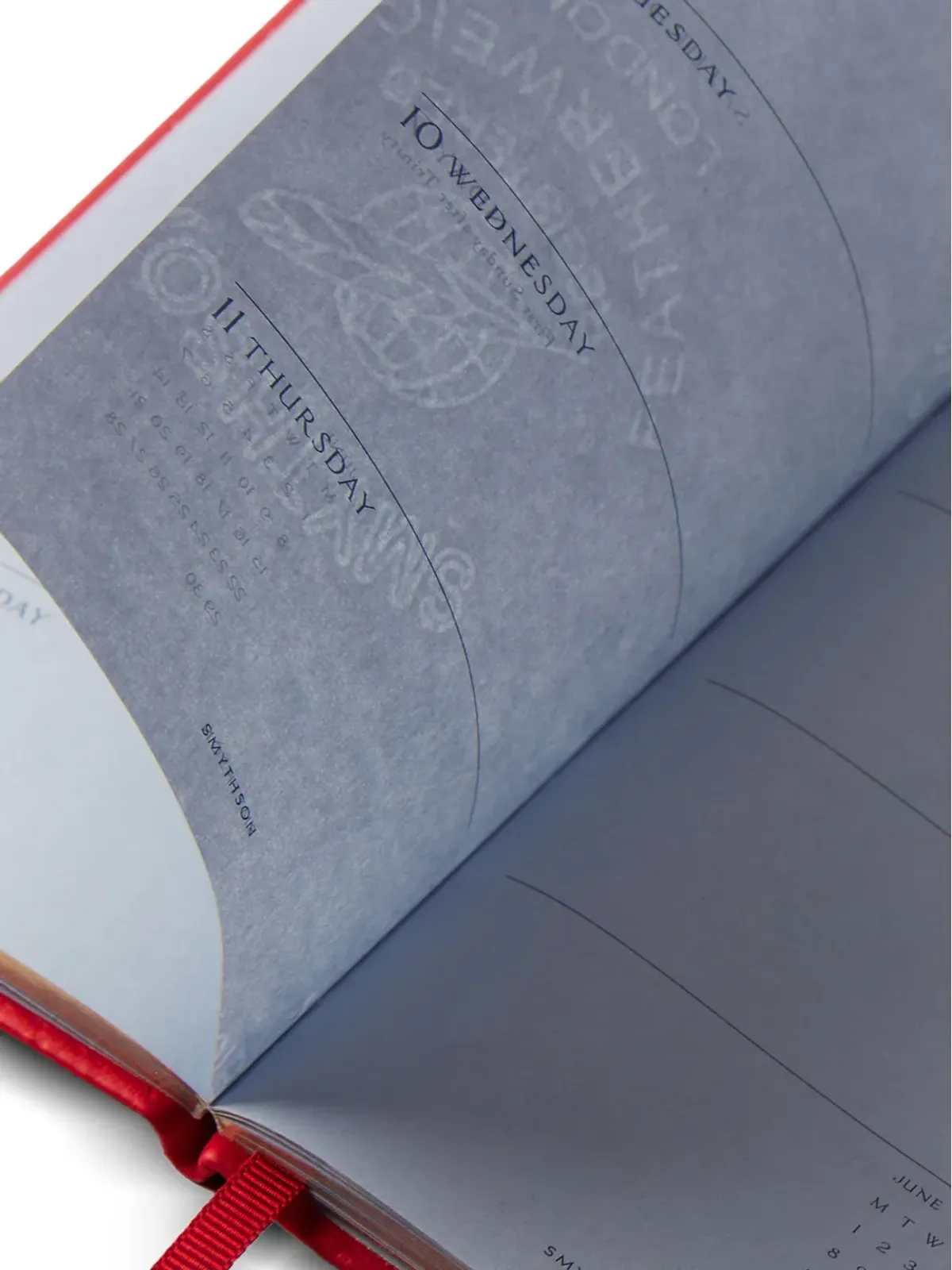 Smythson Panama ウィークリーダイアリー - 画像2