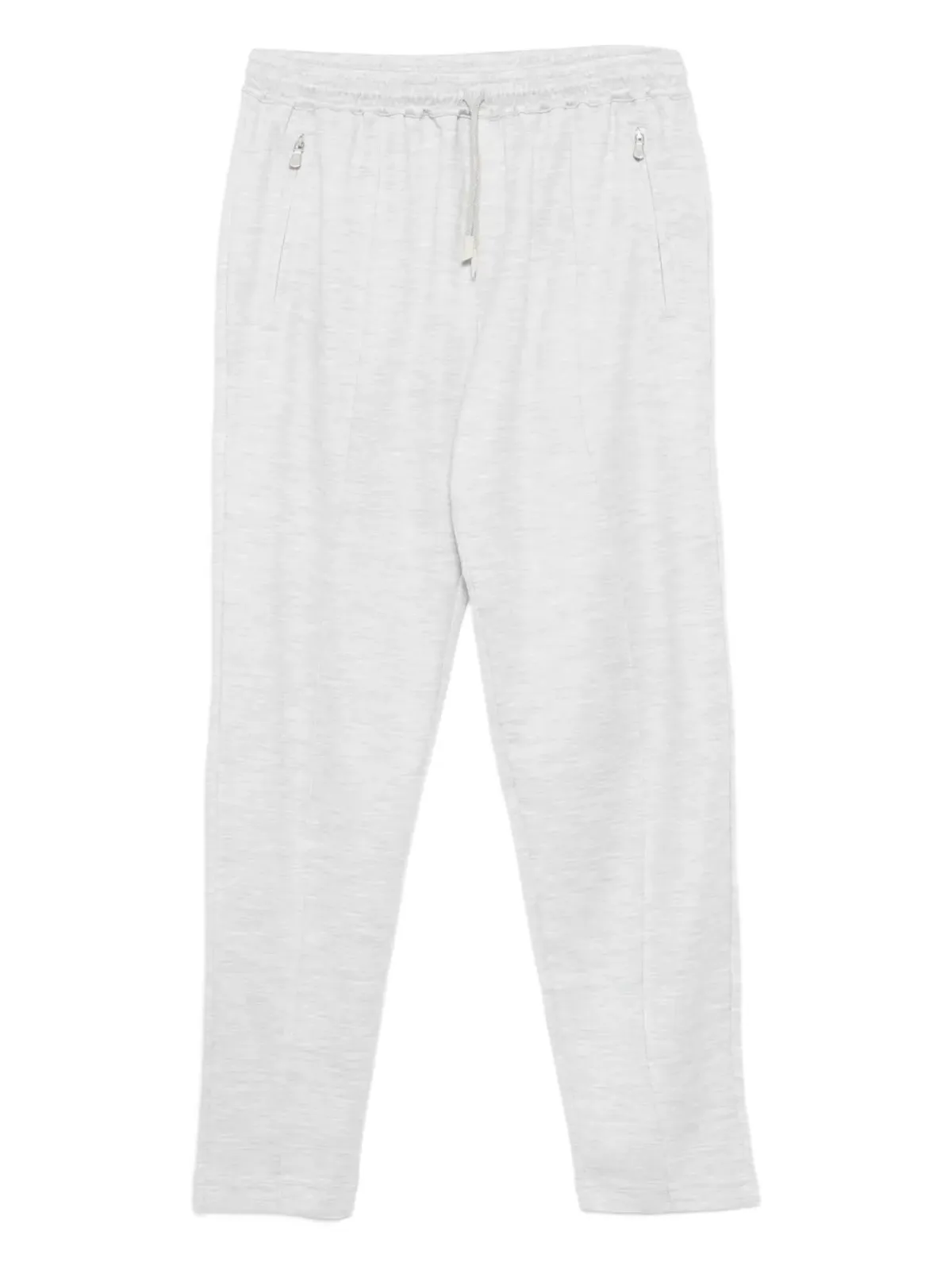 Eleventy drawstring zip-pocket trousers - Grey - 画像1