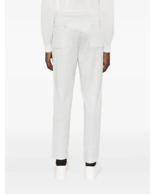 Eleventy drawstring zip-pocket trousers - Grey - サムネイル4