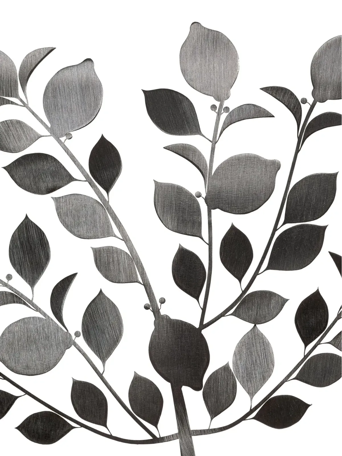 Produzione Privata レモンの木の彫刻 - Silver - 画像2