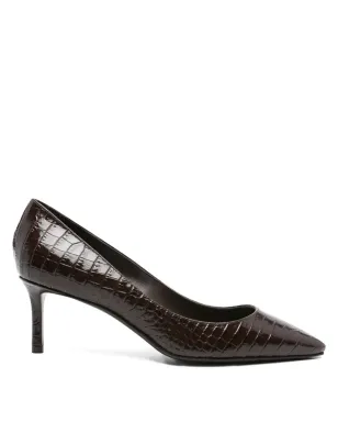 Jimmy Choo クロコダイル型押し ポインテッドトゥ パンプス - サムネイル1