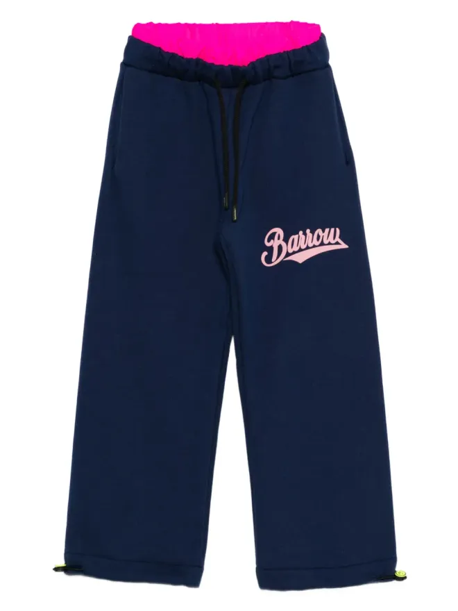 Barrow kids Barrow kids コントラストパネル ドローストリング トラックパンツの商品画像