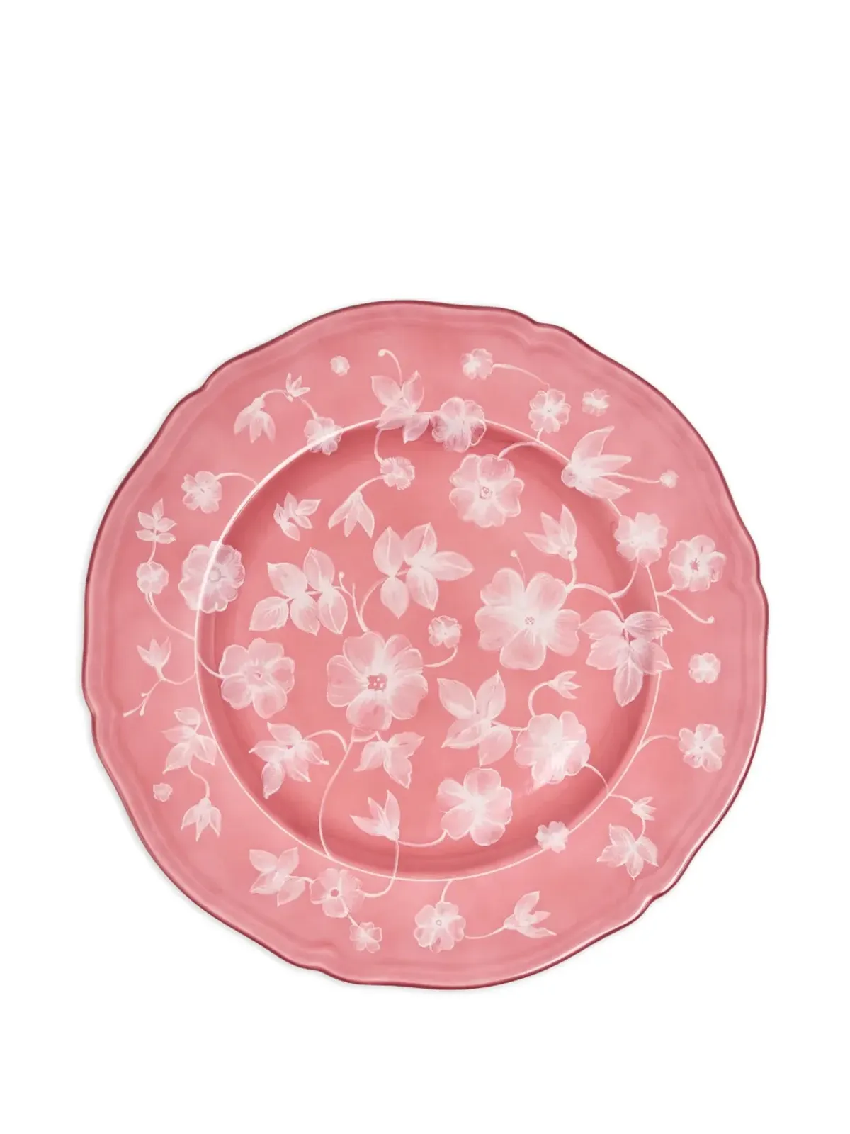 Cabana ジノリ1735 花柄チャージャー皿 - 画像1