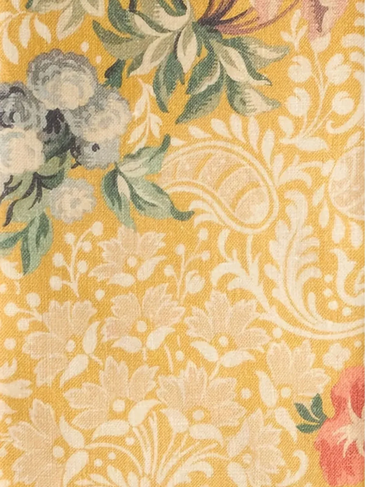 Cabana ペオニア リネン ナプキン（セット4） - Yellow - 画像2