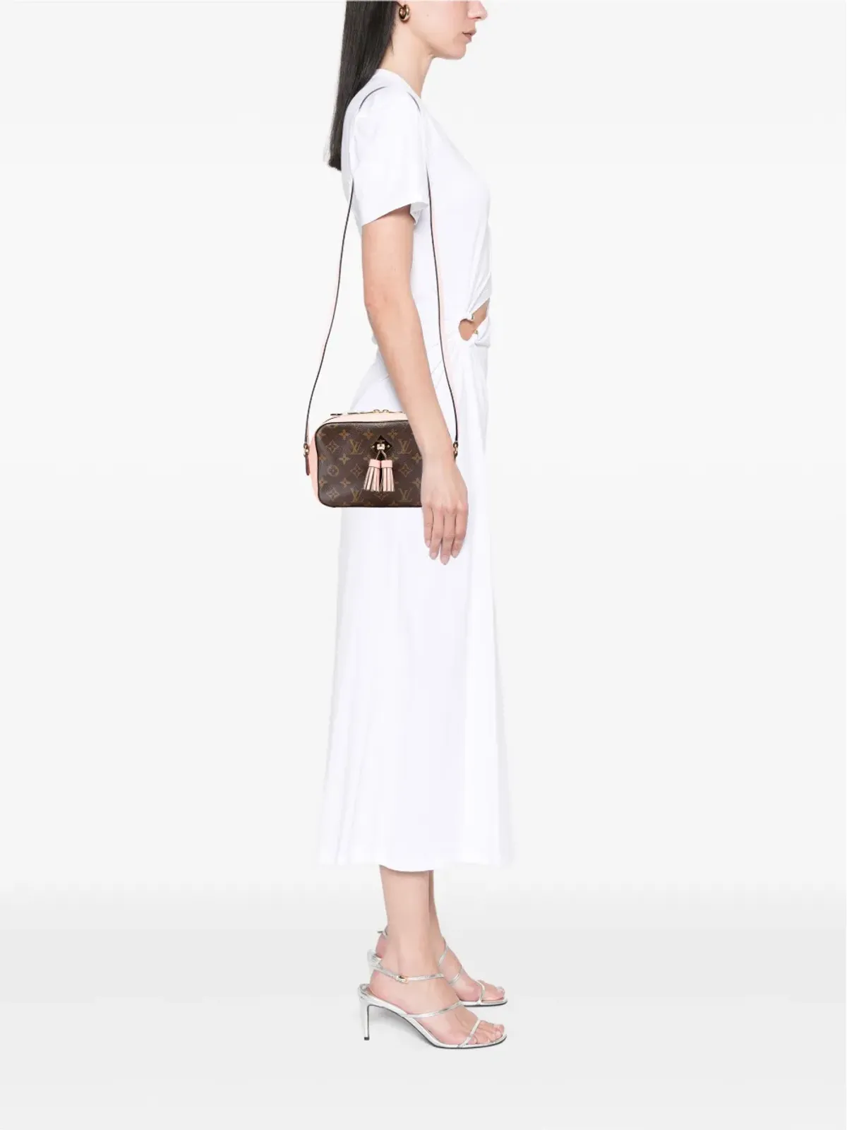 Louis Vuitton Vintage モノグラム サントンジュ サッチェル（2018年） ピンク - 画像2