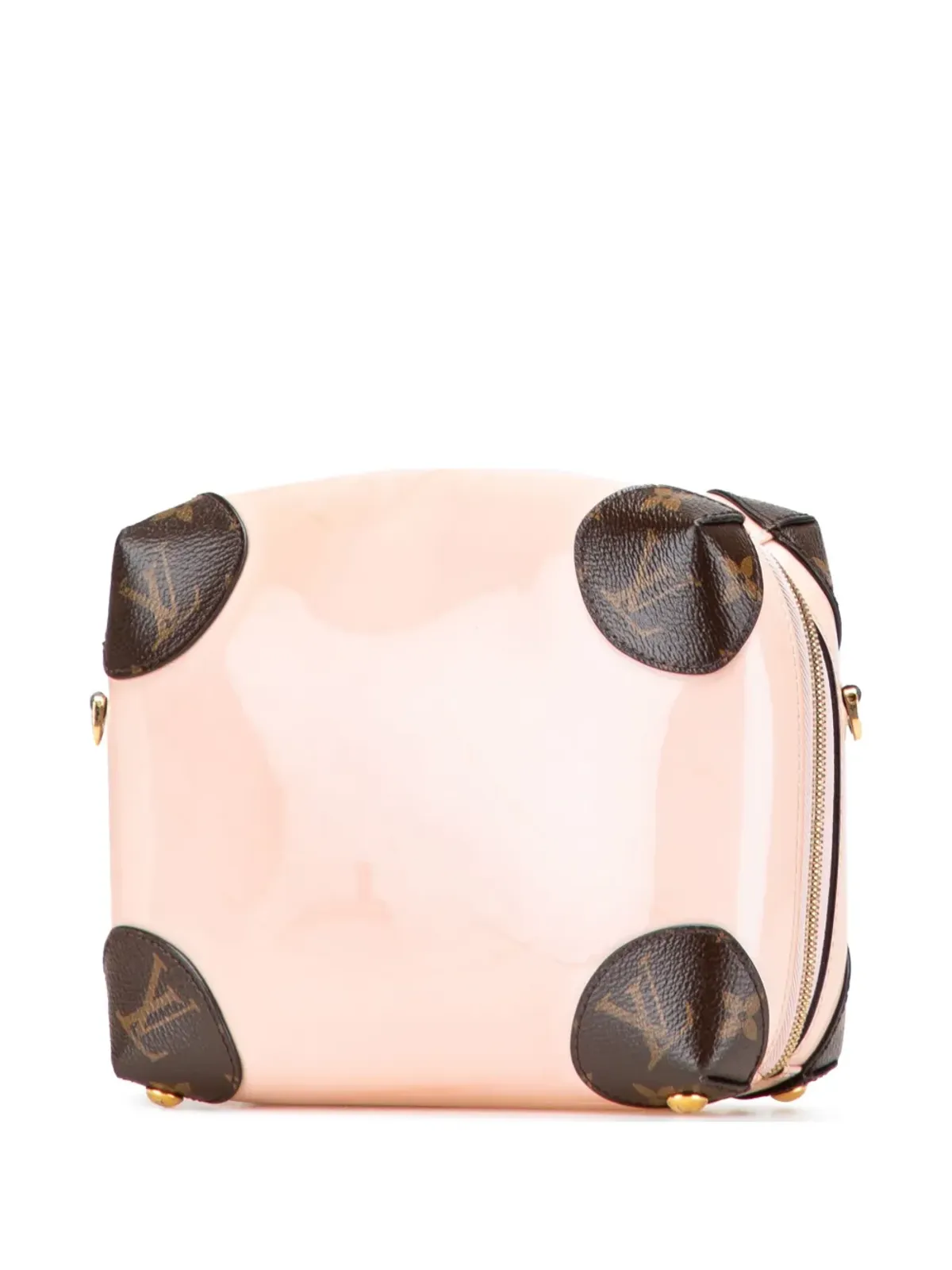 Louis Vuitton Pre-Owned 2018 ヴェルニ ミロワール ヴェネツィア クロスボディバッグ - ピンク - 画像3
