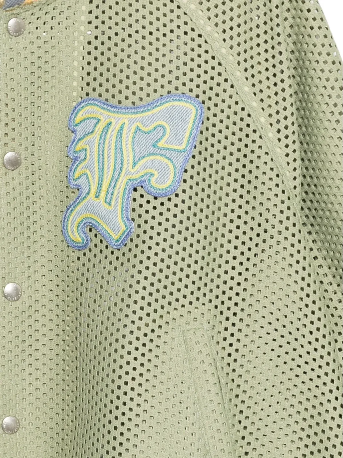 Facetasm ロゴ刺繍ジャケット - グリーン - 画像3