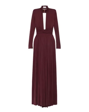 Elisabetta Franchi キーホールネックのマキシドレス - サムネイル1