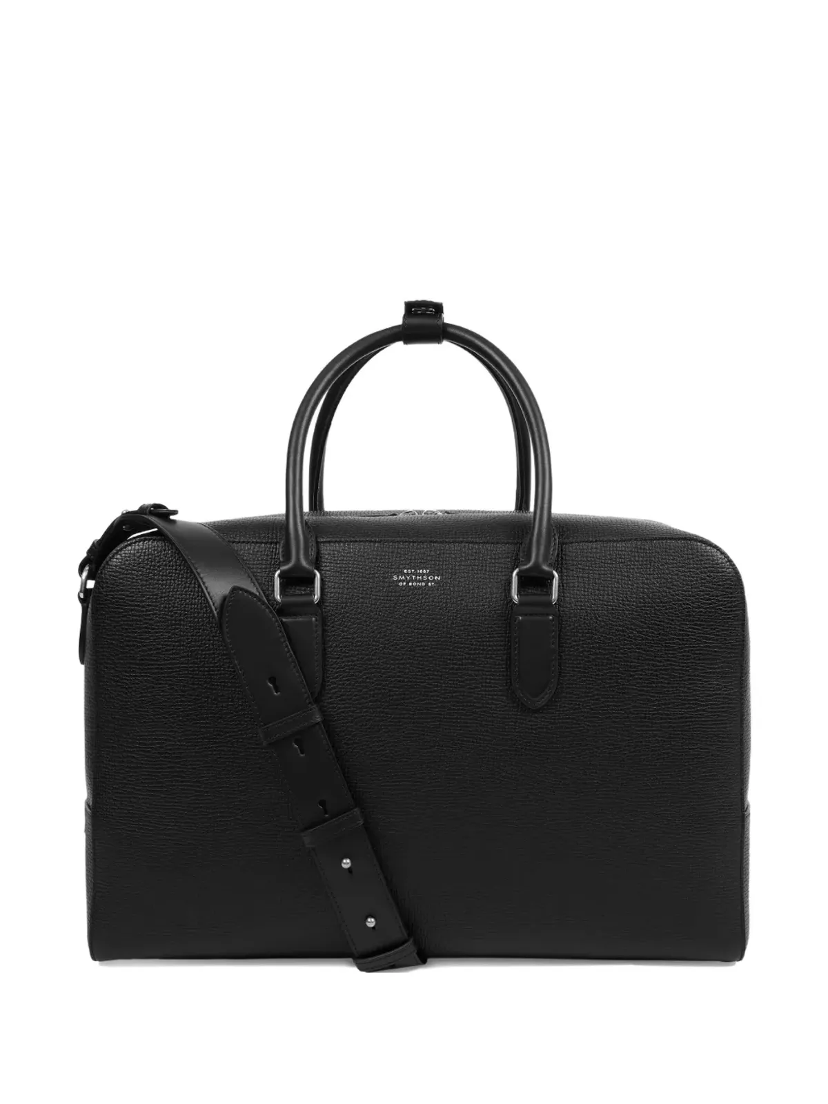 Smythson レザートラベルバッグ - 画像1