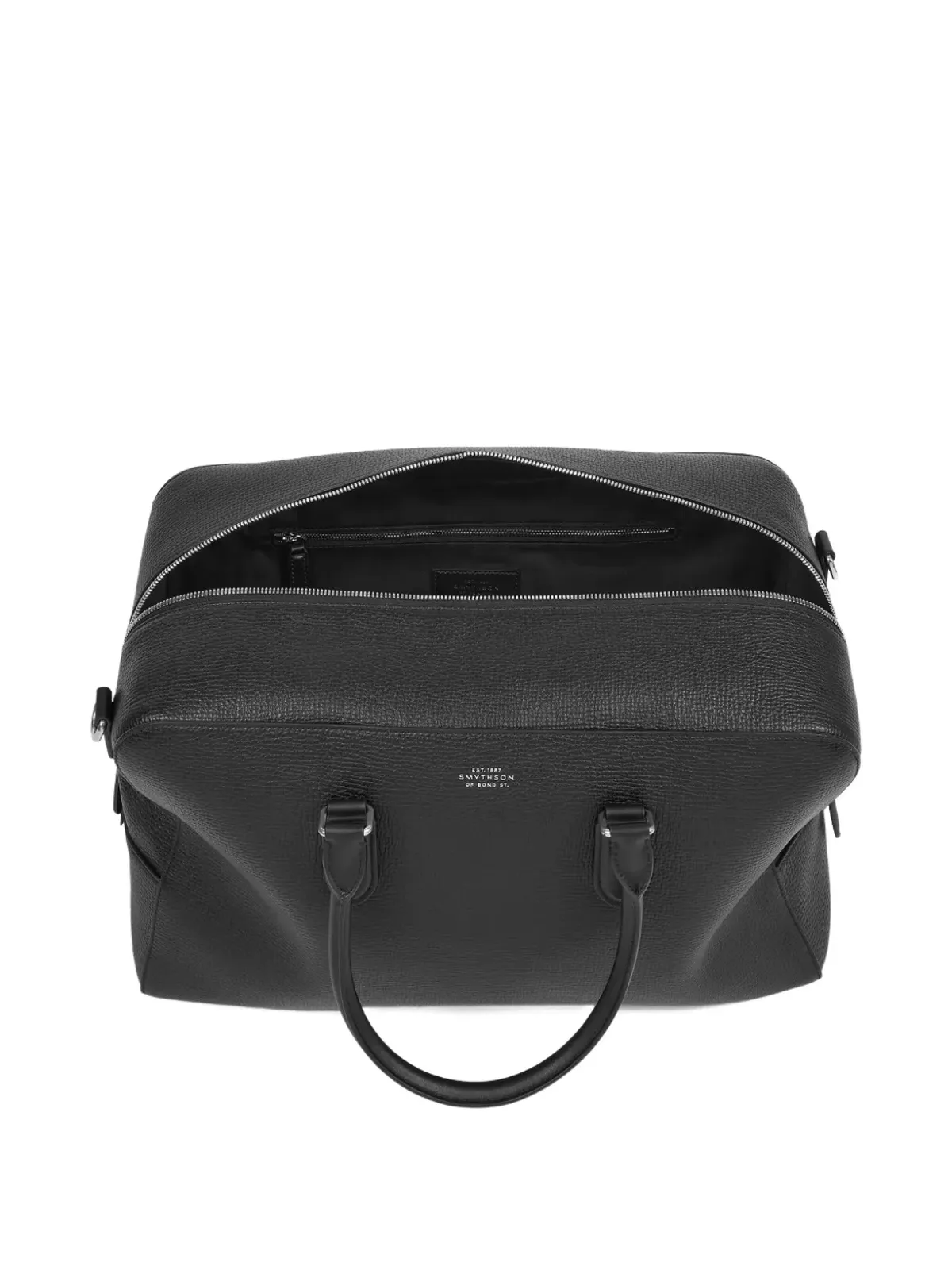 Smythson レザートラベルバッグ - 画像5