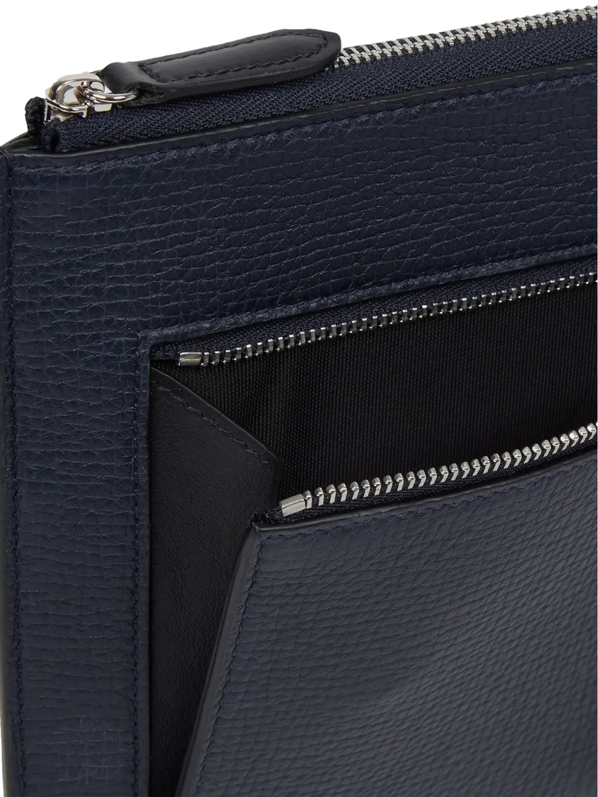Smythson フラット トラベルオーガナイザー ジップトップポーチ - 画像4