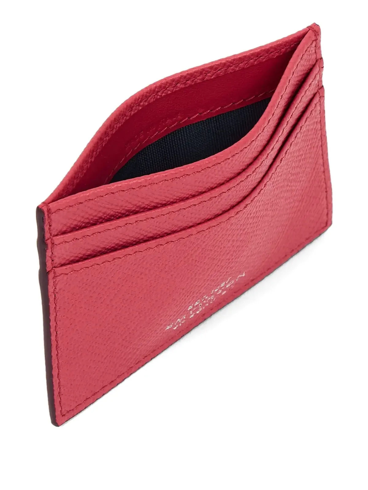 Smythson Panamaレザー フラットカードホルダー - 画像3