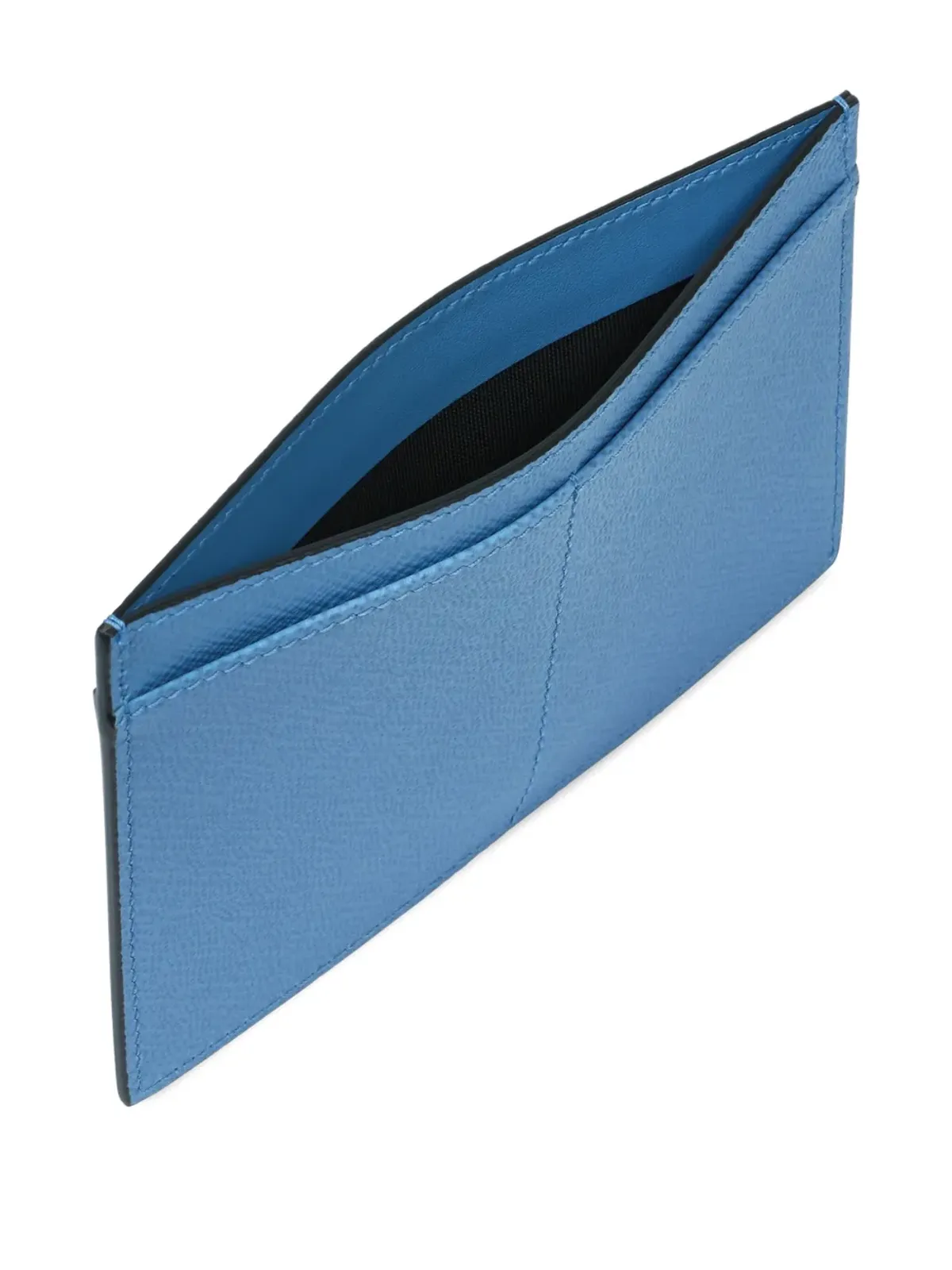 Smythson パナマパスポートスリーブ - ブルー - 画像4