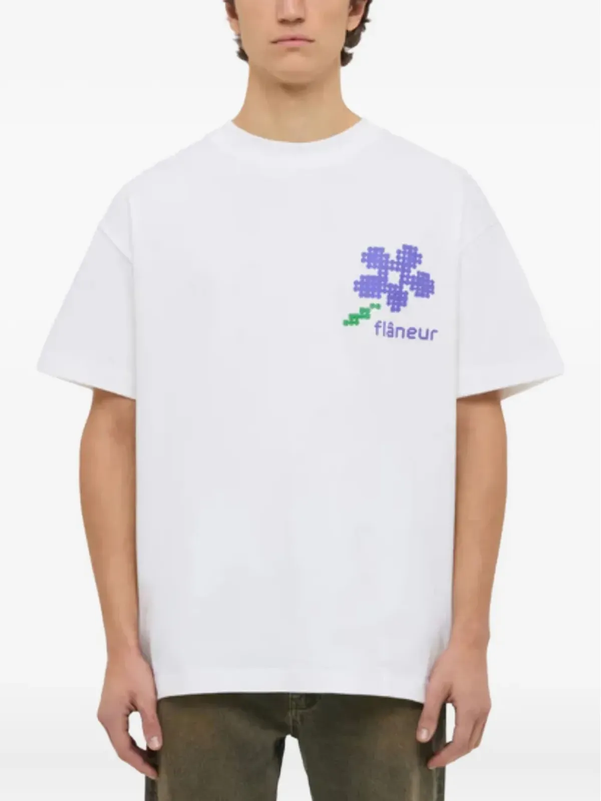 FLÂNEUR コットン Tシャツ - 画像2
