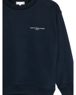 Tommy Hilfiger Junior ロゴ刺繍入り長袖スウェットシャツ - サムネイル3