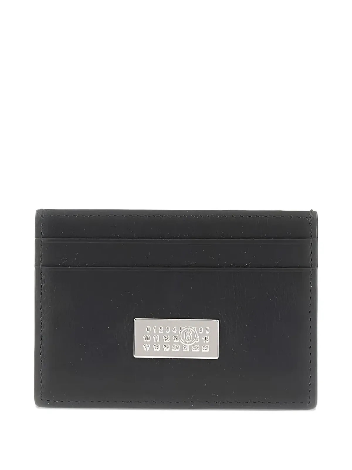 MM6 Maison Margiela カードホルダー ロゴプレート ウォレット - 画像2