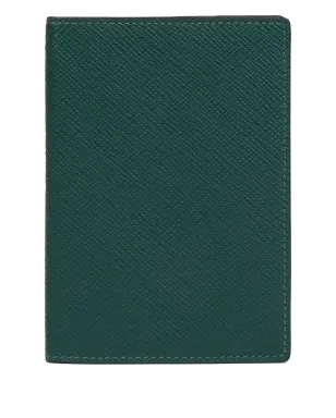 Smythson 折り返し式パスポートカバー - グリーン - サムネイル1