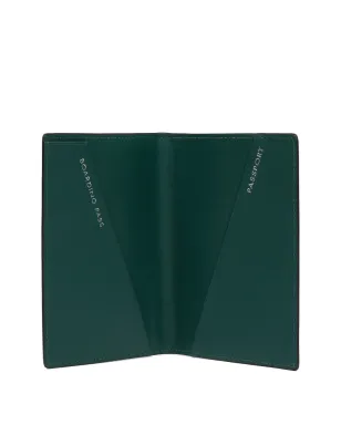 Smythson 折り返し式パスポートカバー - グリーン - サムネイル2