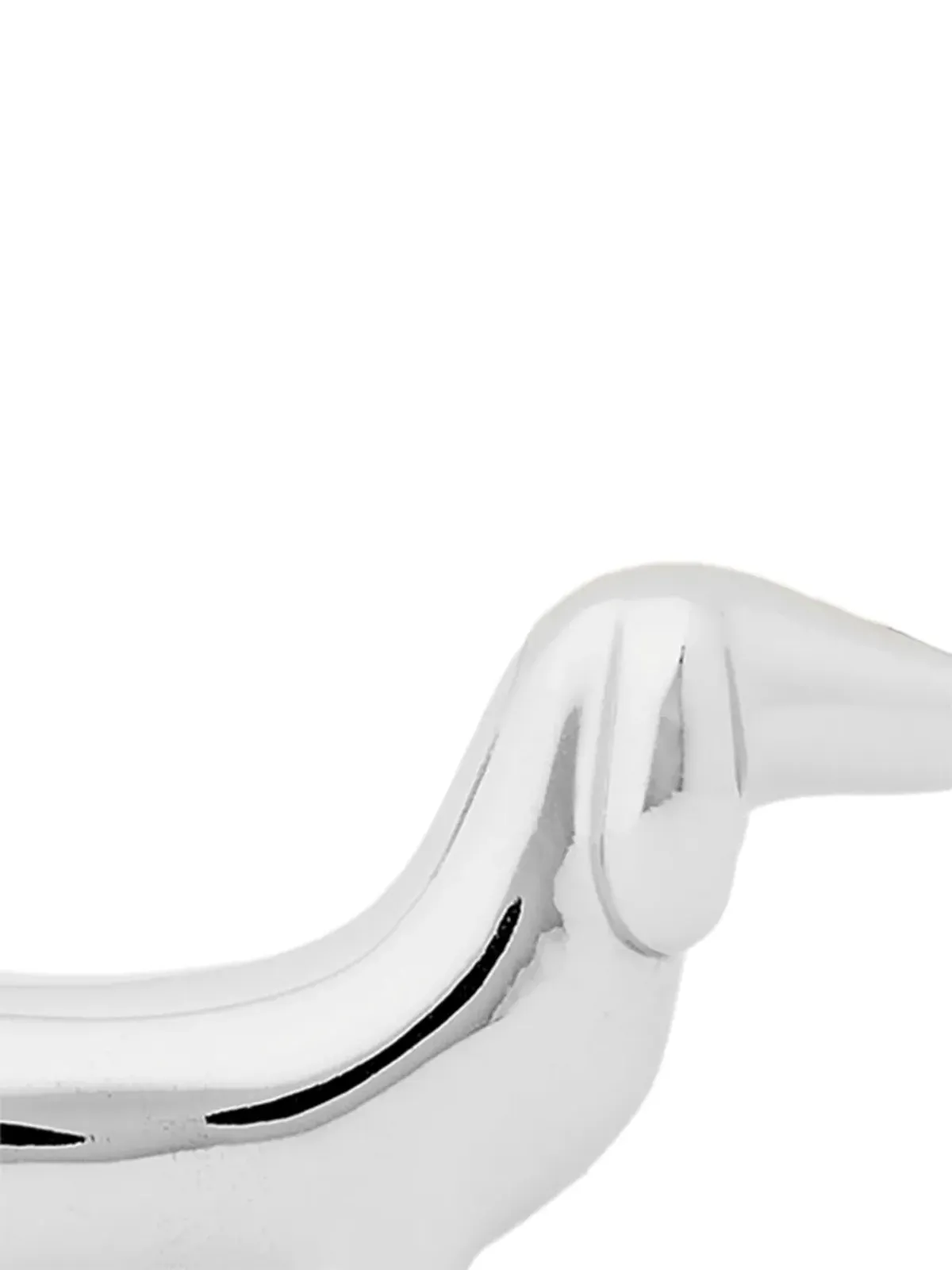 Smythson 犬用プレースカードホルダー（シルバー） - 画像3