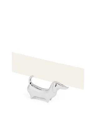 Smythson 犬用プレースカードホルダー（シルバー） - サムネイル4