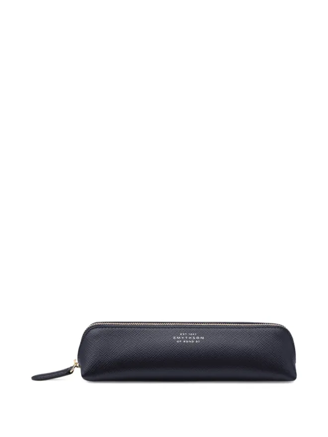 Smythson Smythson パナマ ジップ ペンケース - ブルーの商品画像