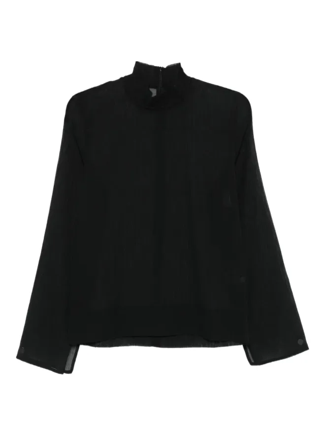 TOTEME TOTEME ハイネック・エンベリッシュド・トップの商品画像